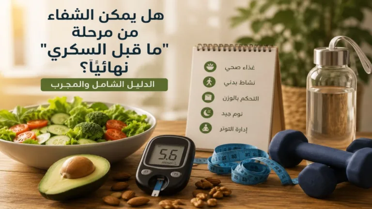 الشفاء من مرحلة ما قبل السكري Prediabetes